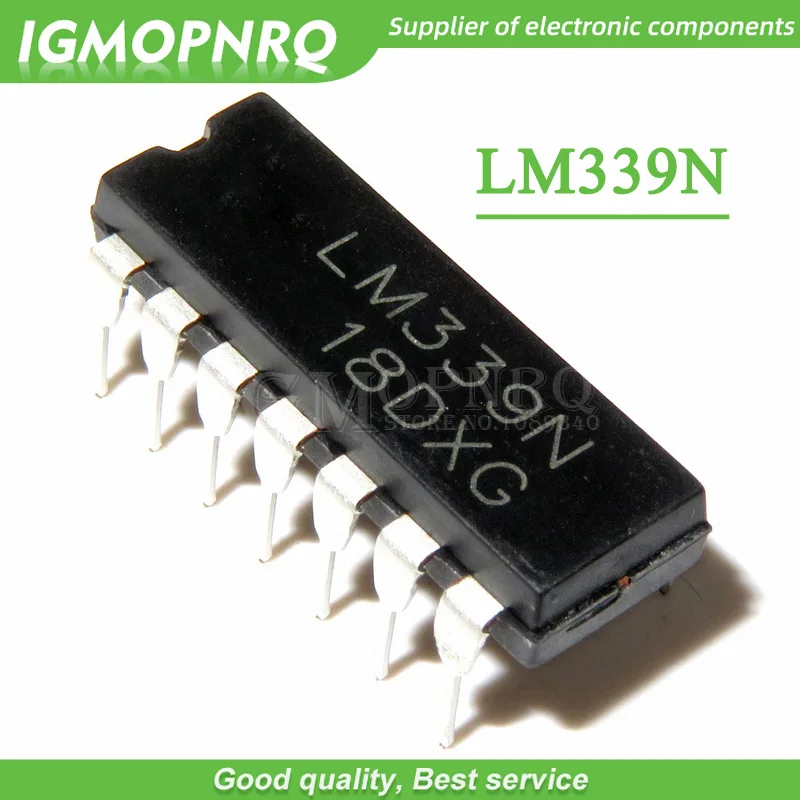 10 шт. LM339N DIP14 LM339 DIP 339N DIP-14 четырехъядерный компаратор