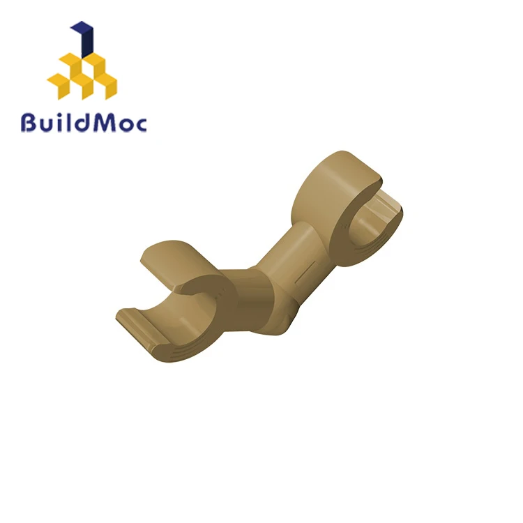 BuildMOC изогнутый Скелет на 93609 руку с зажимами для строительных блоков детали
