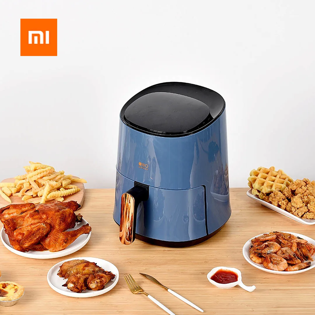 Xiaomi Silencare с сенсорным управлением л безмасляная фритюрница здоровое время умное