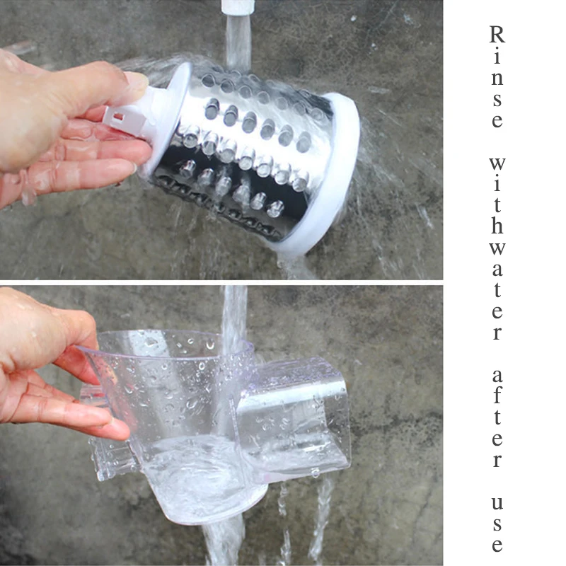 Ручная овощерезка многофункциональная круглая мандолина машина для измельчения