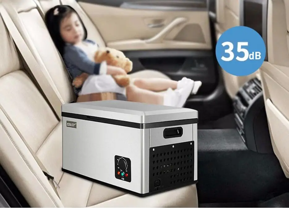 

SAST 32L car home compressor refrigeration small freezer refrigerated compressor mini refrigerator DC12V/24V AC110-230-240V