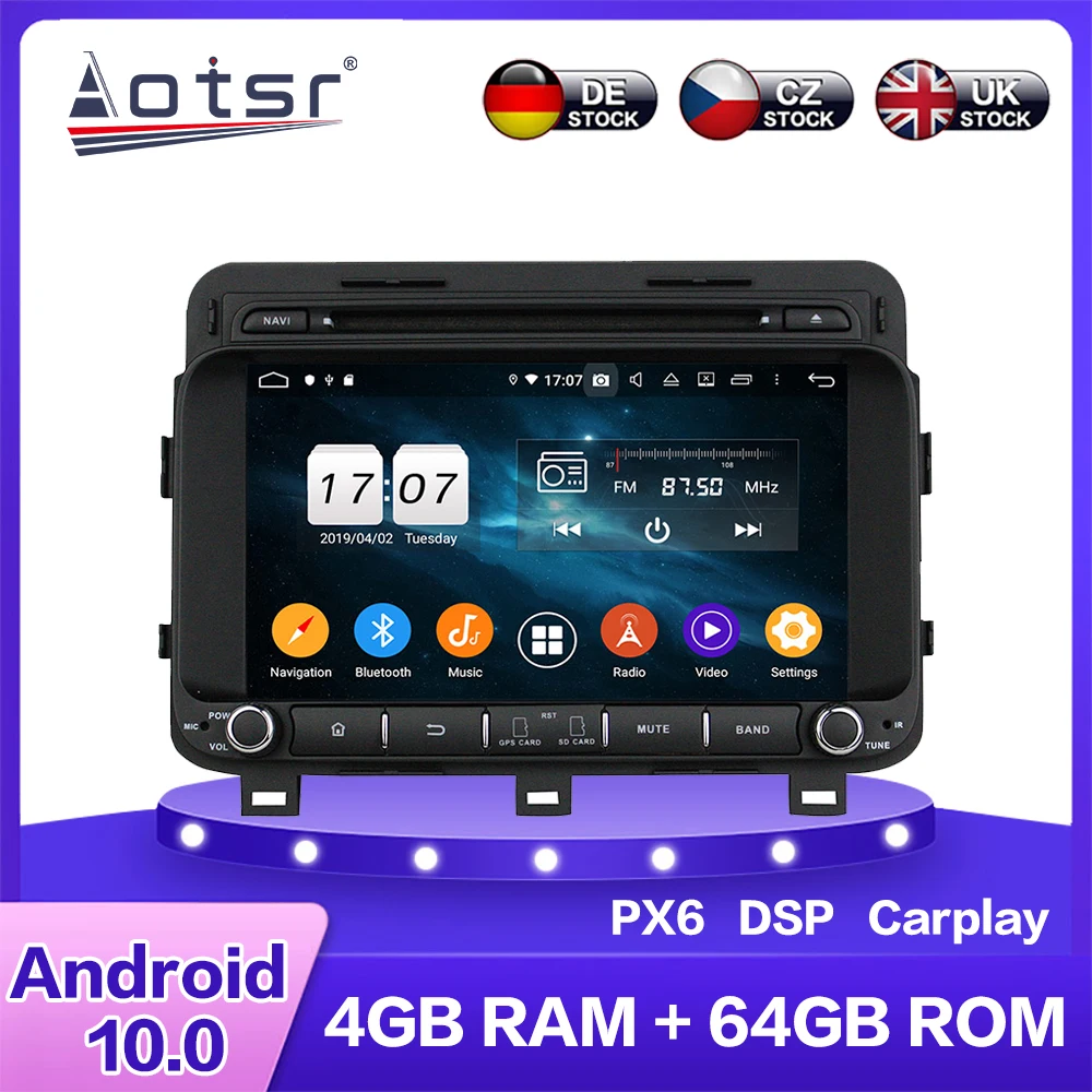 Мультимедийный DVD плеер для KIA K5 OPTIMA Magentis стерео система на Android 10 4 Гб ОЗУ 64 ПЗУ с GPS