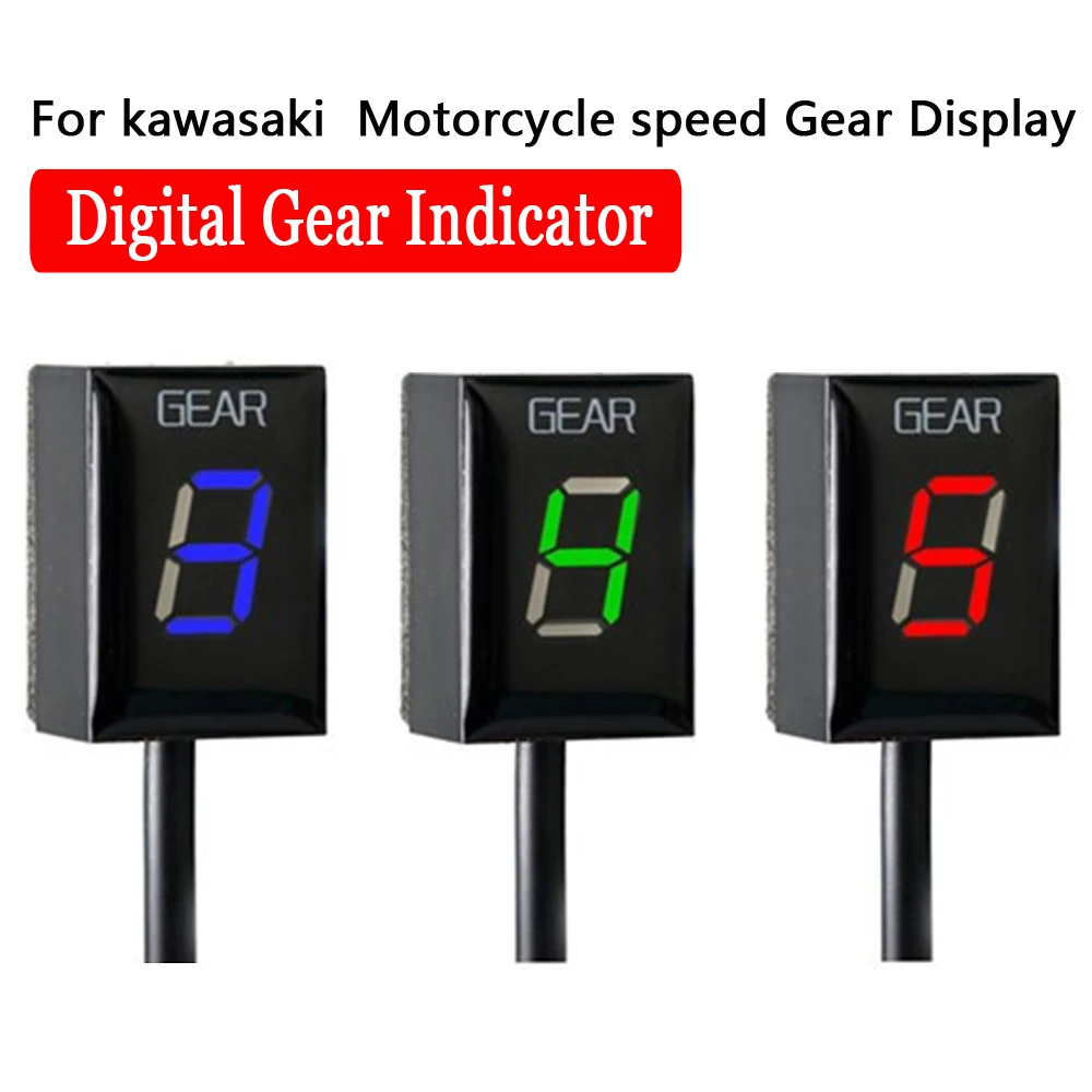Индикатор скорости для мотоцикла с прямым креплением ЭБУ 1-6 Kawasaki Z300 ER6N Z1000SX Ninja 300