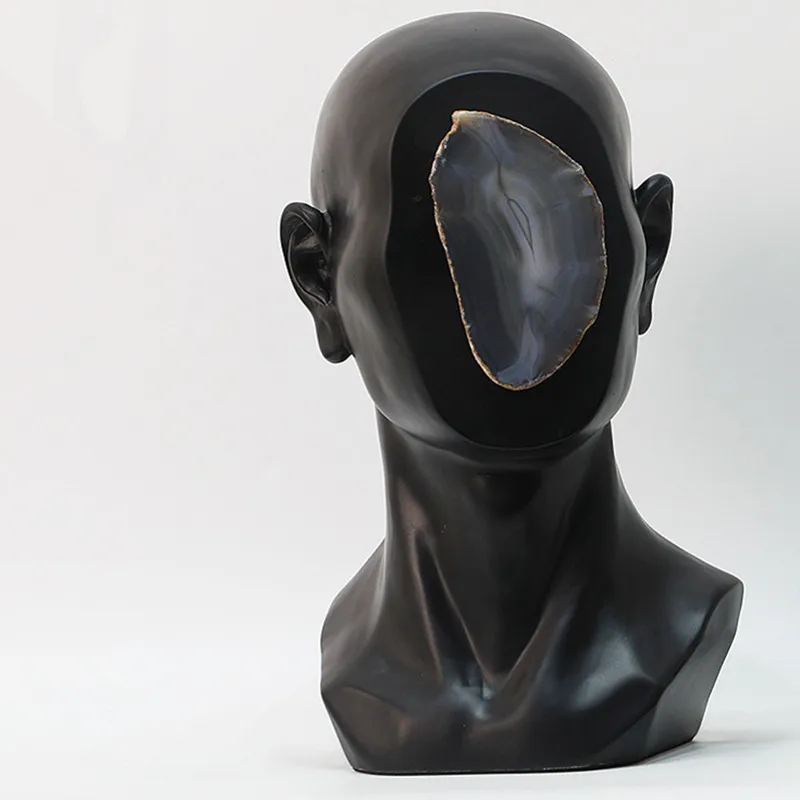 Творческий Агат Резина скульптурные фигурки Европейский стиль абстрактные