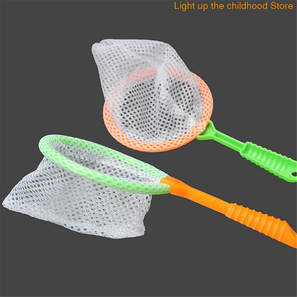 

Plastic Handle Kids Extendable Fishing Net Butterfy Bug Insect Net Garden Learning Educational Fun Interesting Toys Gift