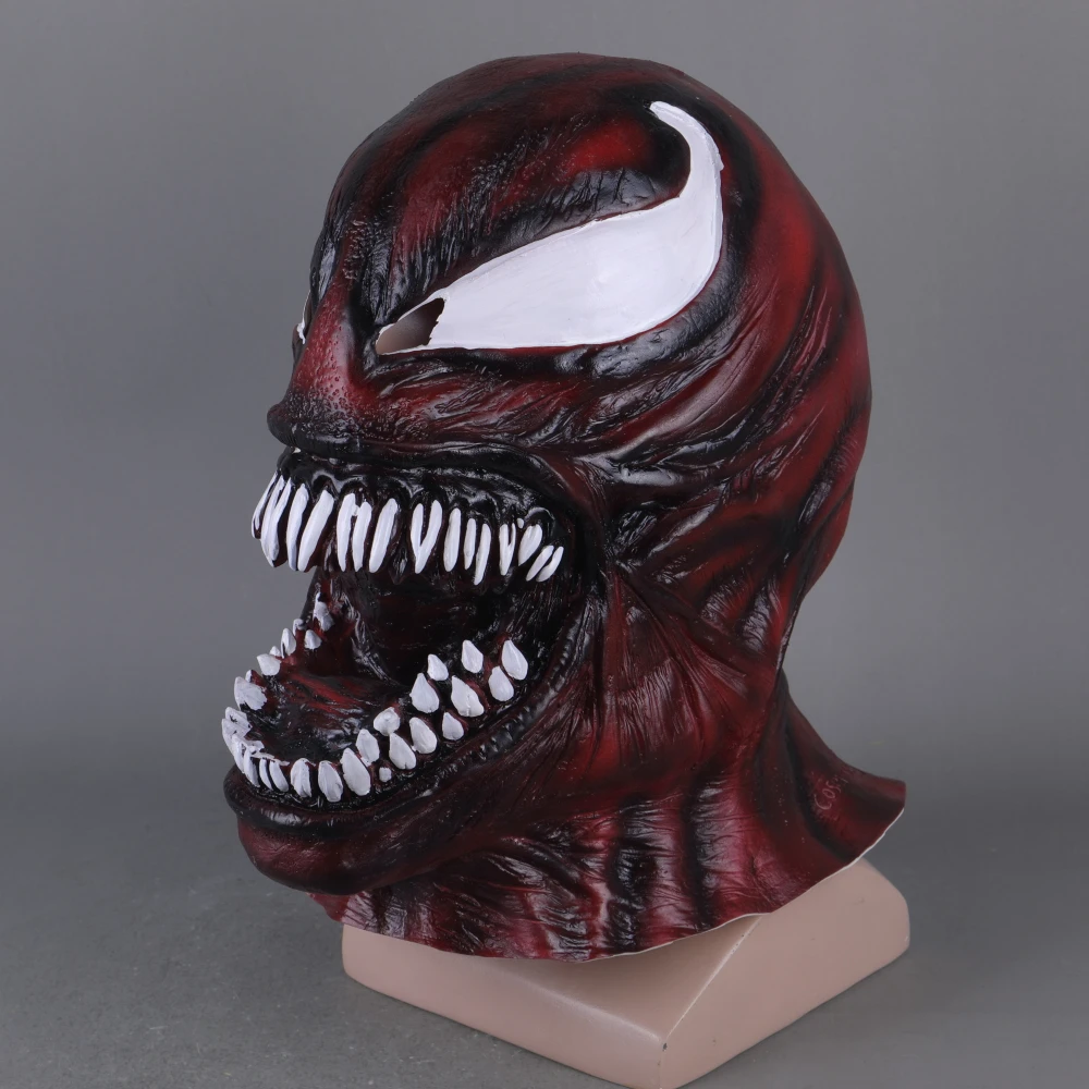 Маска на голову Venom 2 карнидж резня Эдвард Брок супергерой | Тематическая одежда и