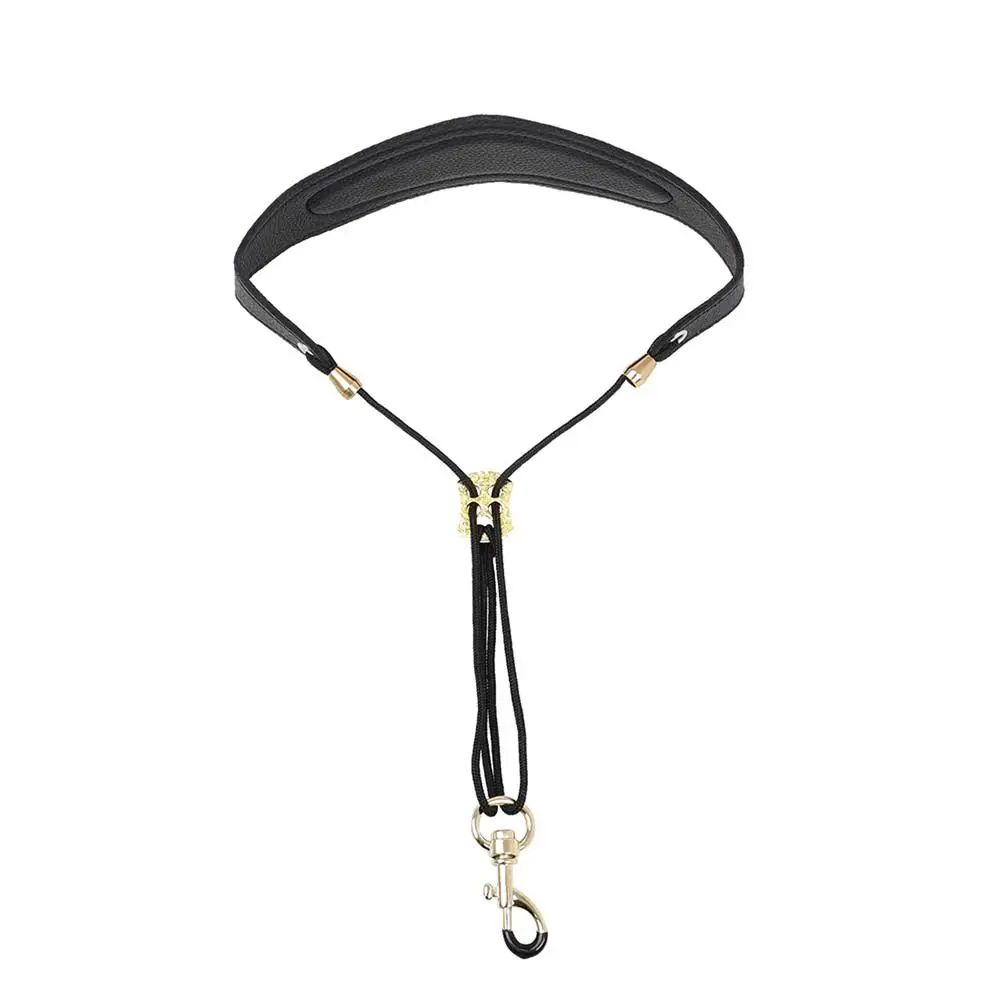 

Кожаный саксофон плечевой ремень с пряжкой для саксофона плееров меломанов