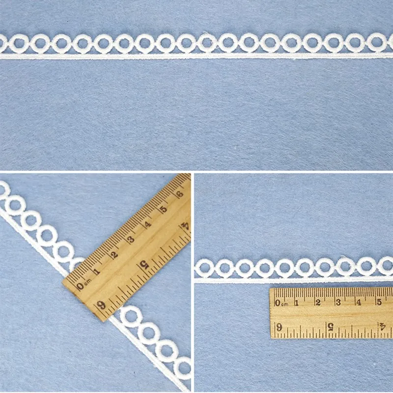 10 Yard DIY Clothing Accessories Embossed Flower Lace Ribbon Tape Wedding Dress Decoration Sewing Apparel Applique Navidad | Дом и сад