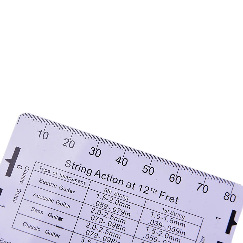 gitarre zubehör string spezifikation kissen maßstab messen lineal für gitarre bass elektrische edelstahl 9563mm free global shipping