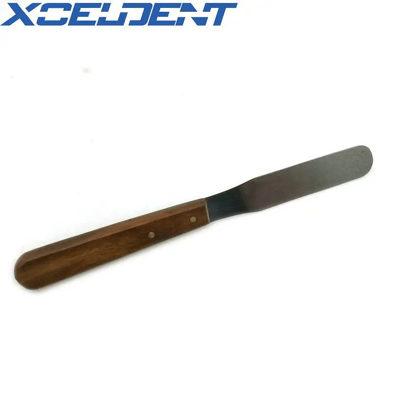 1 шт. стоматологический шпатель с деревянной ручкой зубные воском штукатурка