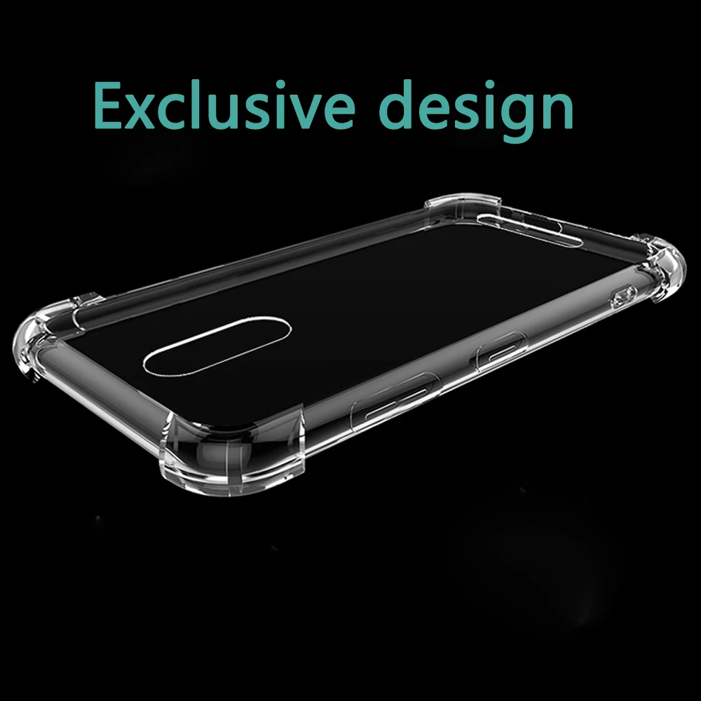 100 шт. в партии прозрачный противоударный чехол для телефона xiaomi 6X 8 9 /9 SE Max 3 мягкий