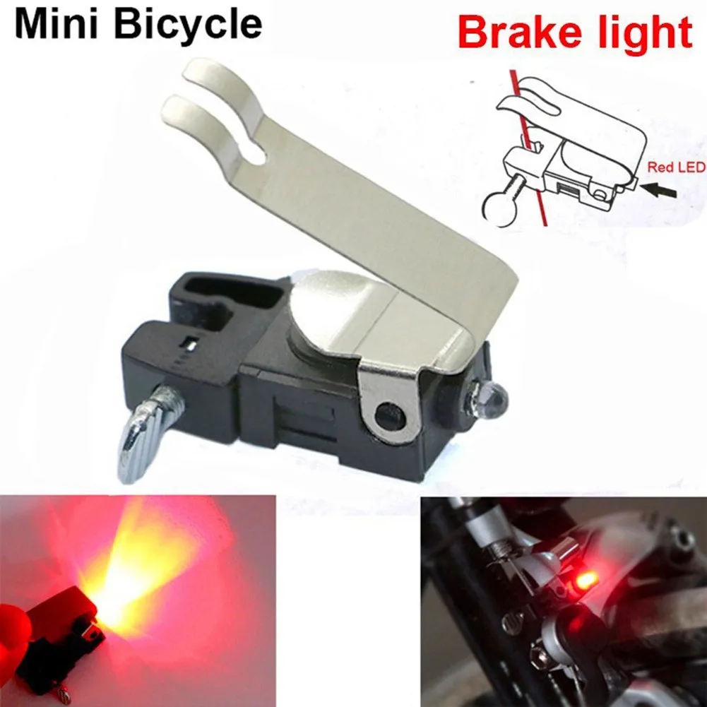

Cycling Bicycle Brake Light LED Lightweight Portable Safety Warning Lamp