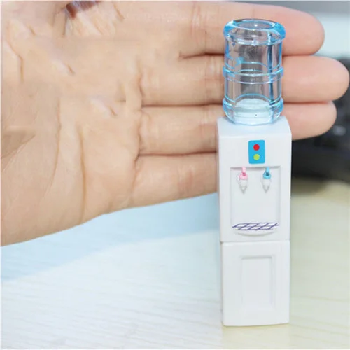 

wholesale 1:12 dollhouse miniature Mini High Water dispenser Kicthen toy match for doll New collectible Gift