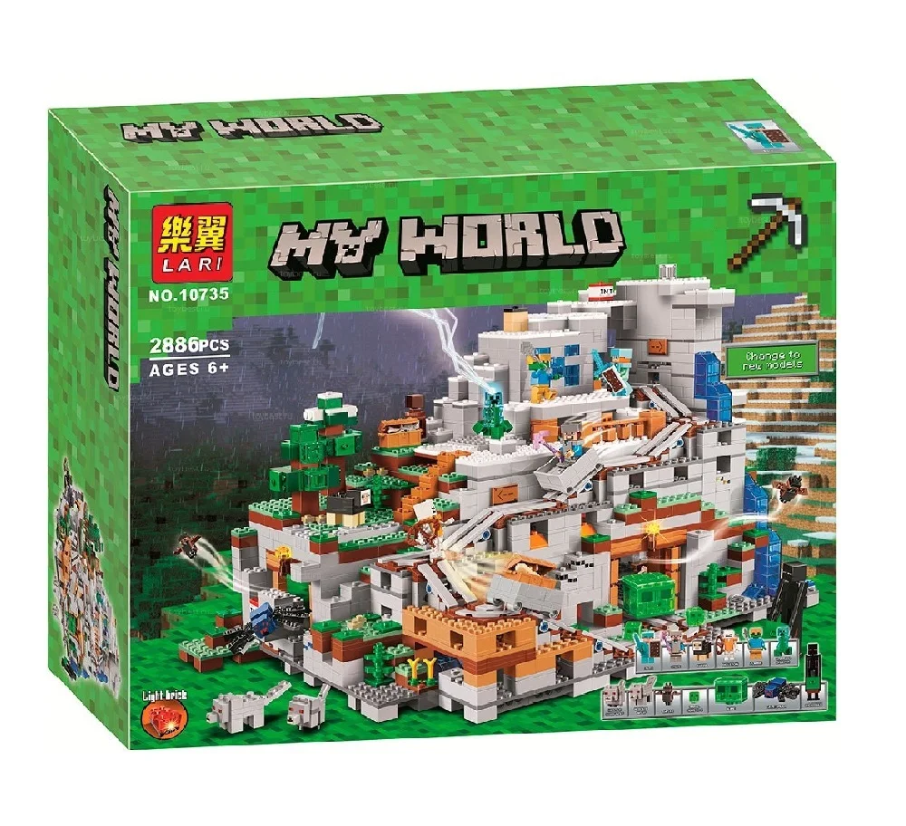 Конструктор My World 10735 Горная пещера|Блочные конструкторы| |
