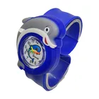 Прямая поставка, детские спортивные кварцевые часы с изображением дельфина, для мальчиков и девочек, детские часы, подарок на день рождения, часы