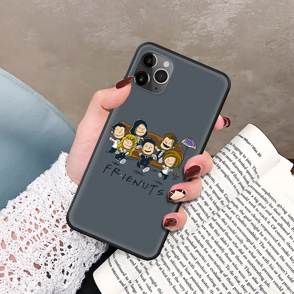 

Central Perk Friends Phone Case For IPhone 5 5S SE 5C 6 6S 7 8 Plus X XS XR 11 12 Mini Pro Max 2020 black Bumper Tpu Shell 3D