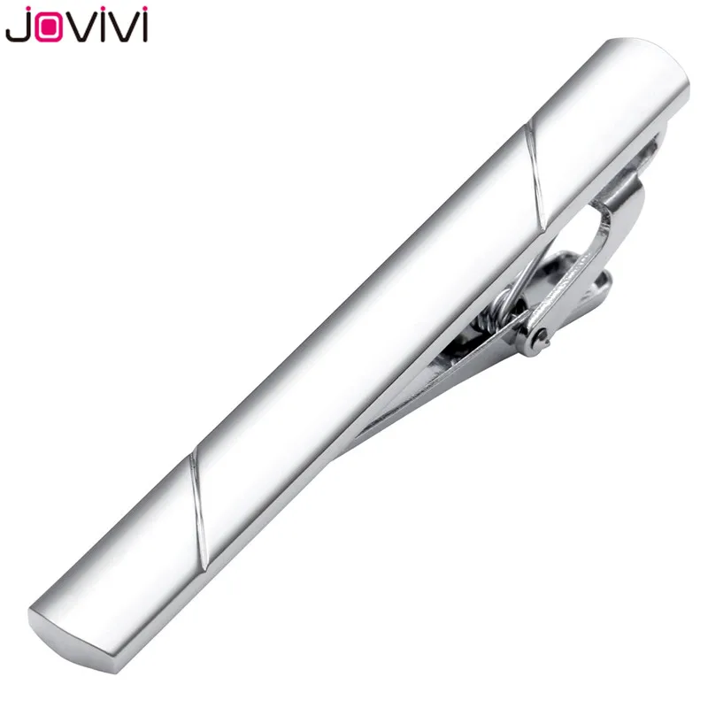 Jovivi 10 шт. мужские из нержавеющей стали изысканные запонки и зажим для галстука