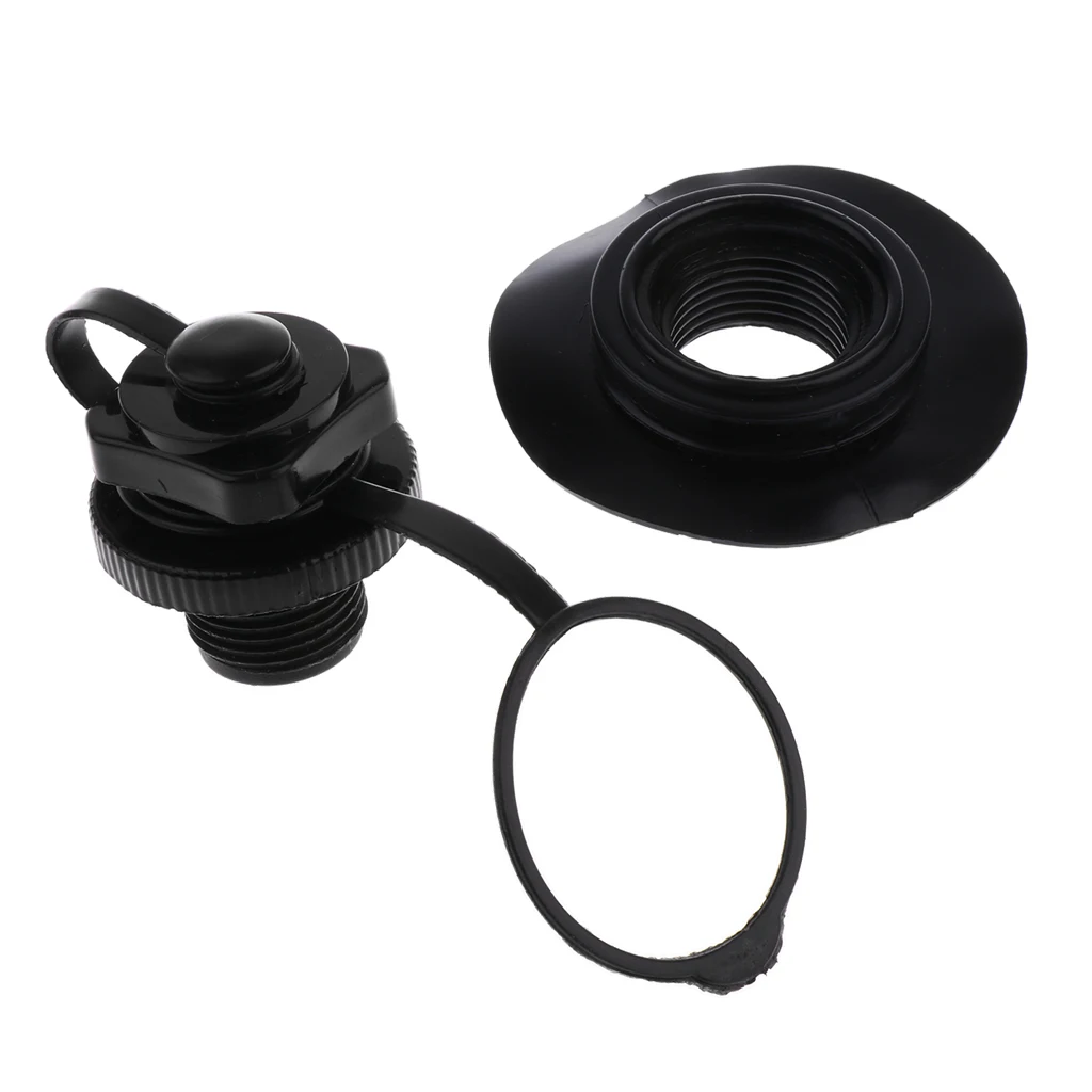 

Черный пластиковый адаптер Для Пневматического клапана Каяка и аксессуары для основания Пневматического клапана