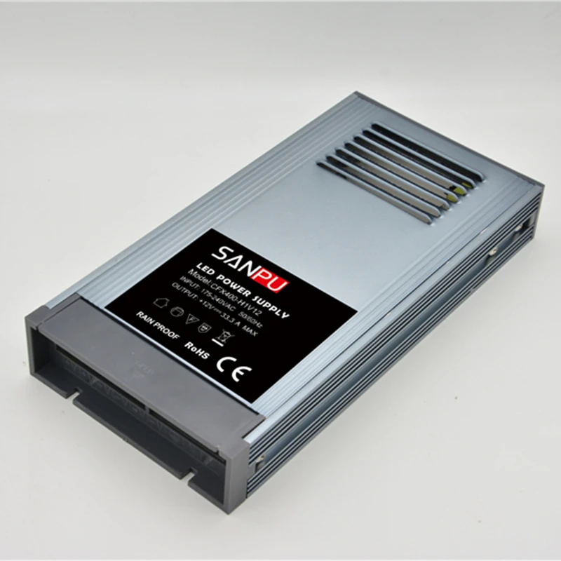 Непромокаемые 12VDC 400W 30A преобразователь переменного тока в постоянный 12В