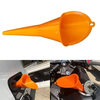 universal motorcycle car long gasoline funnel plastic oil mouth refueling oil liquid spout filling tool car repair tools
