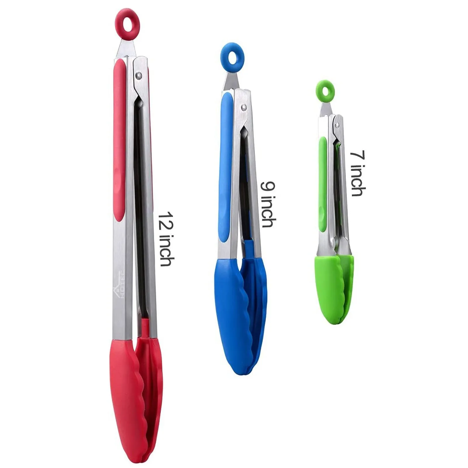 

Stainless Steel Bbq Grilling Tong Kitchen Cooking Salad Bread Serving Tong Non-stick Barbecue Clip Clamp Silicone Tools Gadgets