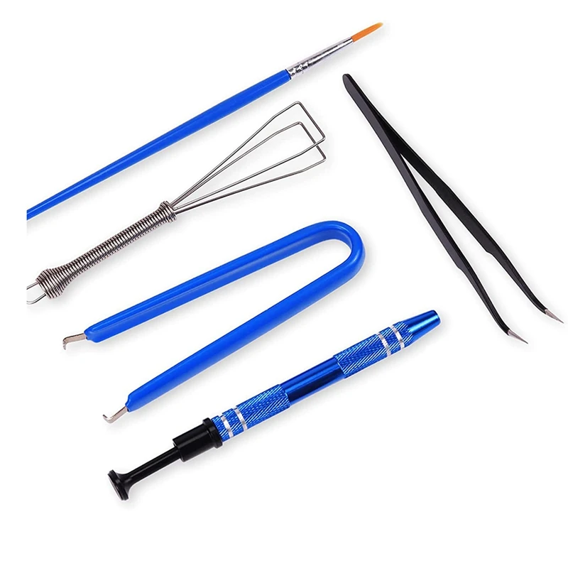 

6 PCS Keyboard Lube Kits Keycap Puller Switch Puller Switch Lube Tools For Mechanical Keyboard Customization