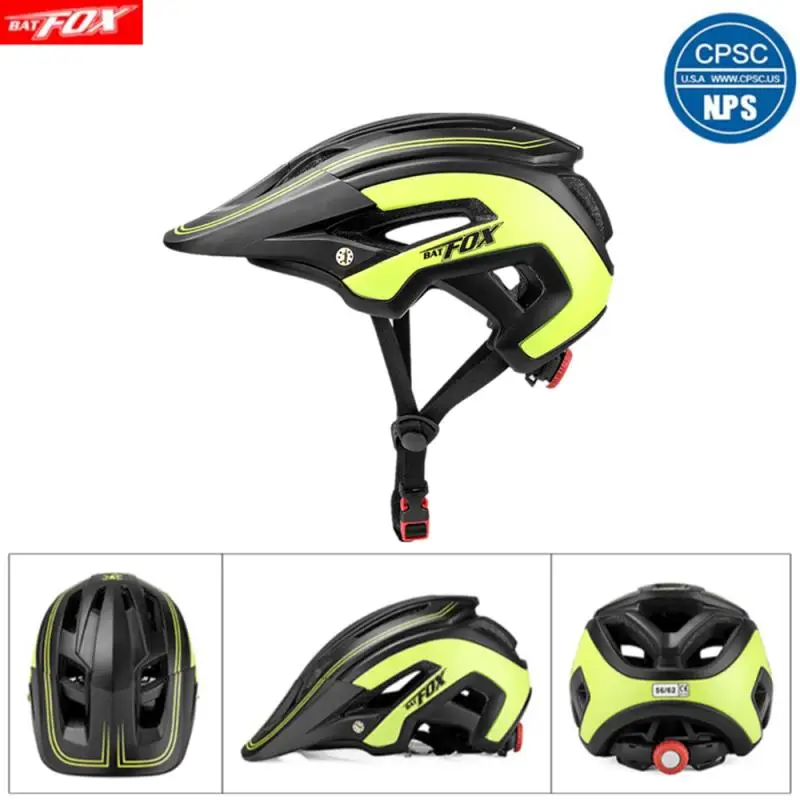 

BATFOX Bike Helmet Ultralight Integrally-molded EPS Foam Impact Resistance Bicycle Helmet MTB Road Bike Cycling Safety Helmet