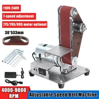 mini diy belt sander sanding grinding machine abrasive belts grinder polishing sanding grinding machine 30