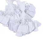 Ценники для ювелирных изделий, прямоугольные, 23x13 мм, 500 шт.лот