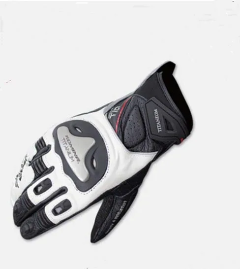 Новые гоночные Мотоциклетные Перчатки из титанового сплава перчатки с сенсорным