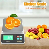 5kg1g 3kg0 1g waterproof kitchen scale stainless steel weighing scale food diet postal balance measuring lcd electronic scales