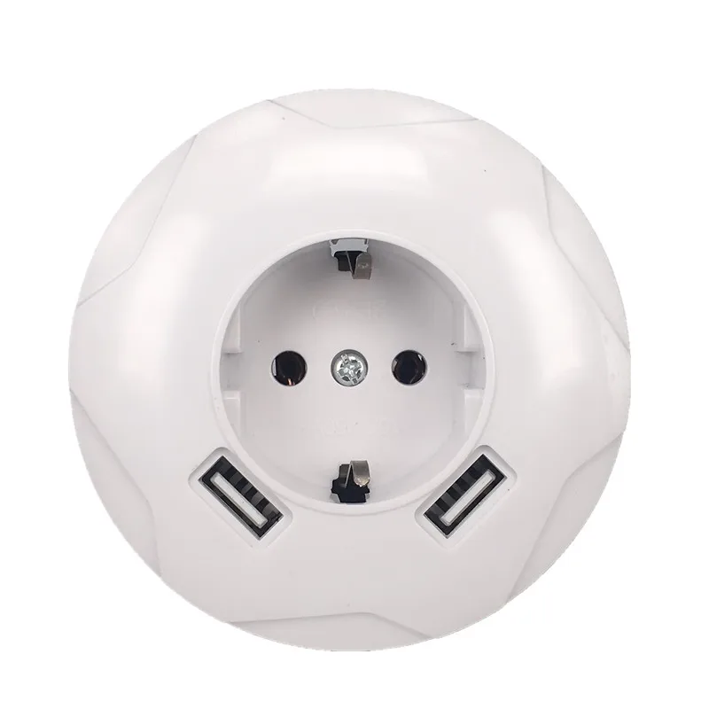 2020 Новинка напротив стены электронный таймер разъем 5V2A стандарт ЕС розетка с