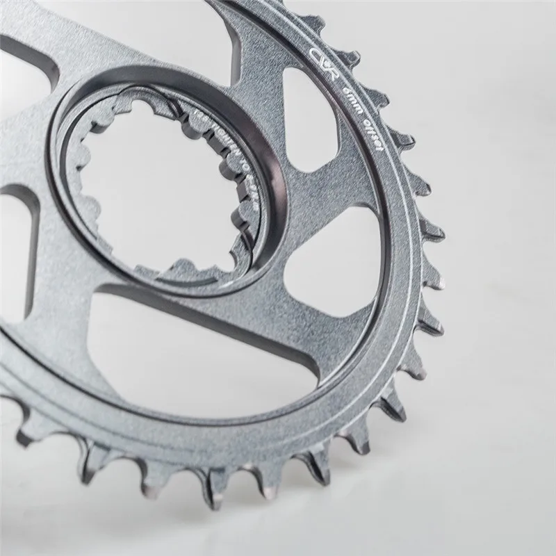 Звездочки ZRACE 1x12s 28/30/32/34/36T 7075AL Vickers твердость 21 смещение 6 мм для прямого крепления