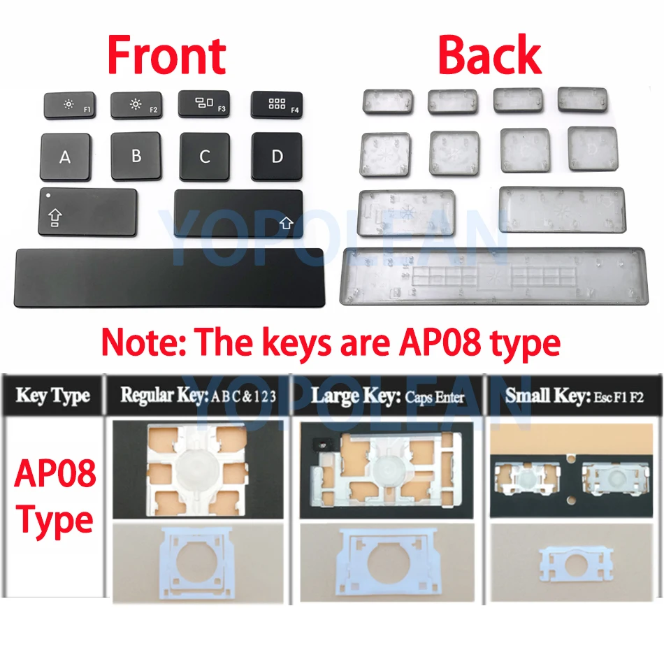 Новинка для Macbook Air Pro Retina AP08 клавиши колпачки клавиш модель A1369 A1466 A1398 A1425 A1502 2012-2015