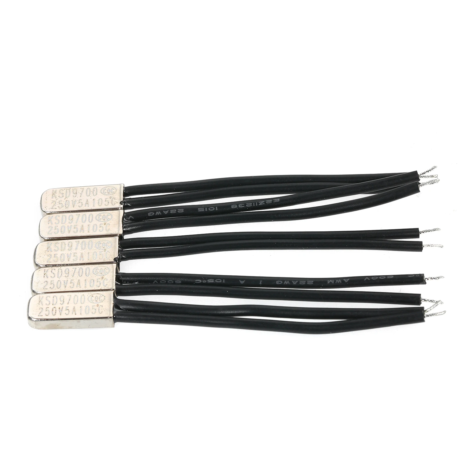 KSD9700 250V 5A пластиковые предохранители биметаллический диск переключатель