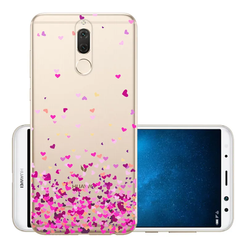 CROWNPRO Мягкий ТПУ для 5," huawei mate 10 Lite чехол-накладка для задней панели телефона Nova 2i/Maimang 6/mate 10 Lite чехол s