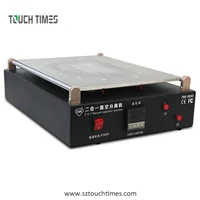 19 inches tbk 968d vacuum lcd separator machine for smart phone ipad iphone and table pc built in pump lcd refurbish
