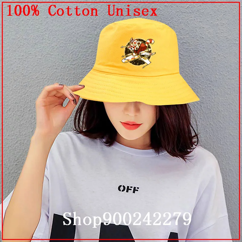Мужская и женская красная панда стоящая от Bucket Hat хип-хоп рыбацкие панамские