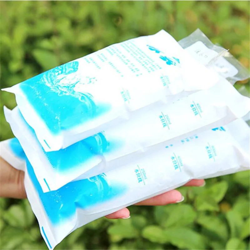 

20Pcs Reusable Ice Bag Water Injection Icing Cooler Bag Pain Cold Compress Drinks Refrigerate Food Keep Fresh Gel Dry Ice Pack