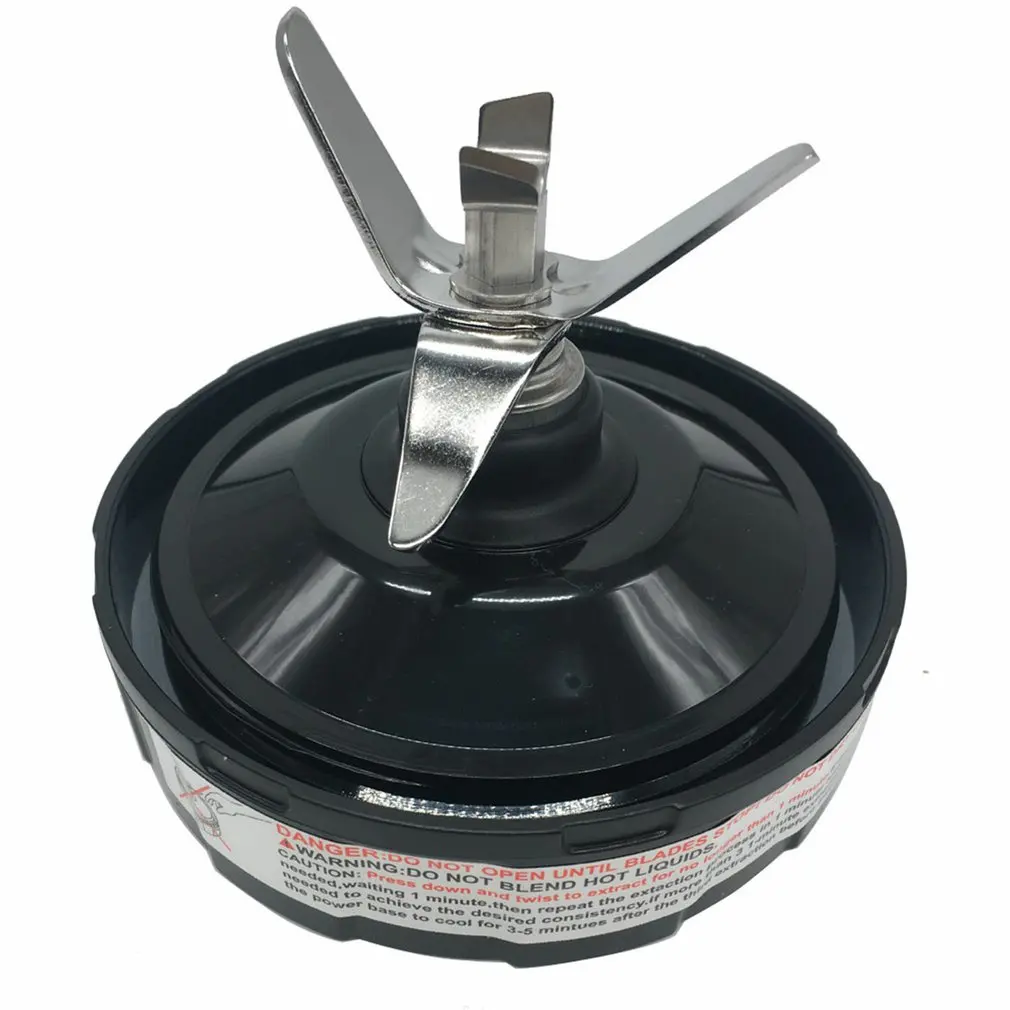 

Juicer 6-tooth Knife Holder Cooking Machine Replacement Blade Stainless Steel Cross Blade Modification Part