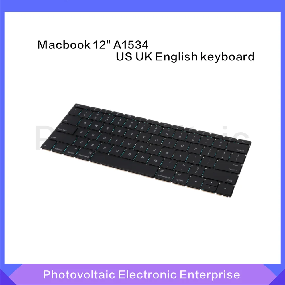 Новый ноутбук имеет сменную клавиатуру для Macbook 12 &quotA1534&quot в США и Великобритании