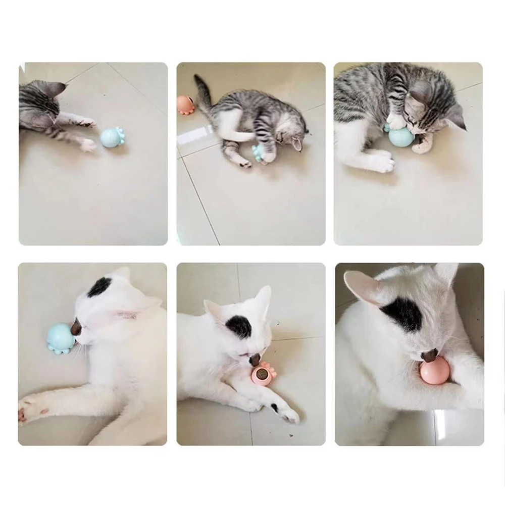 Съедобные натуральные кошачьи игрушки милый игрушечный Кот осьминог форма кошка