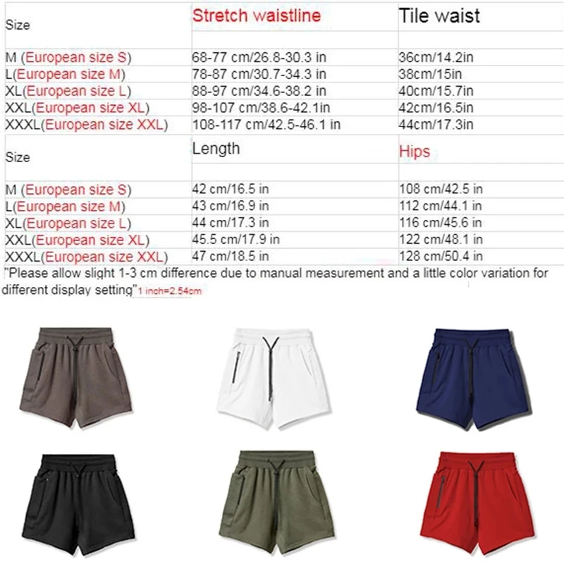 

Summer Gym Jogging Shorts Quick Dry Fitness Running Sports Wear for Men Casual Mens Workout Clothing Tennis Basketball Shorts