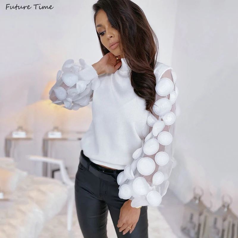 Женские футболки с длинным рукавом сетчатая Сексуальная водолазка тонкая модная