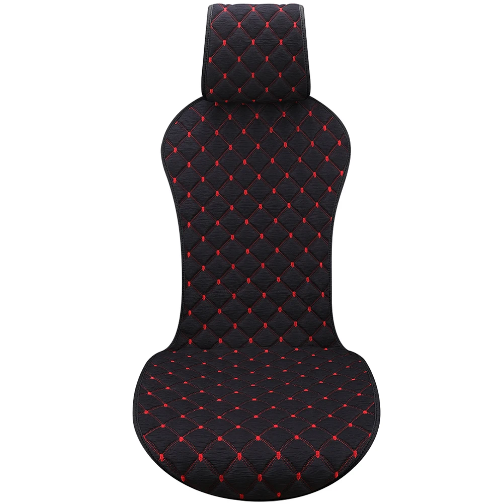 

CR PU Leather Four Seasons Car Seat Cushion Chair Seat Pad Soft Seat Cushion Car Seat Pad PU Chair Cushion