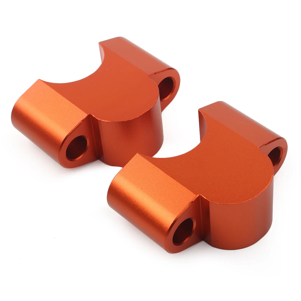 2Pcs Motorbike Handlebar Fat Bar Risers Mount Clamp For KTM Duke 125 200 390 2011 2012 2013 2014 2015 2016 | Автомобили и