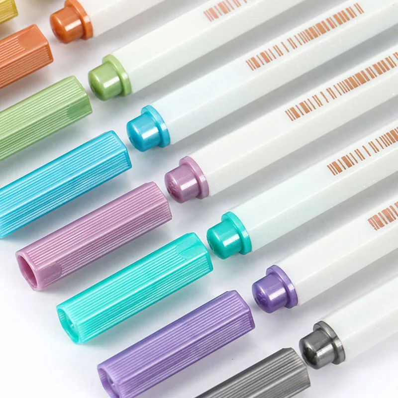 Набор металлических маркеров для девочек и мальчиков ручки сделай сам с круглой