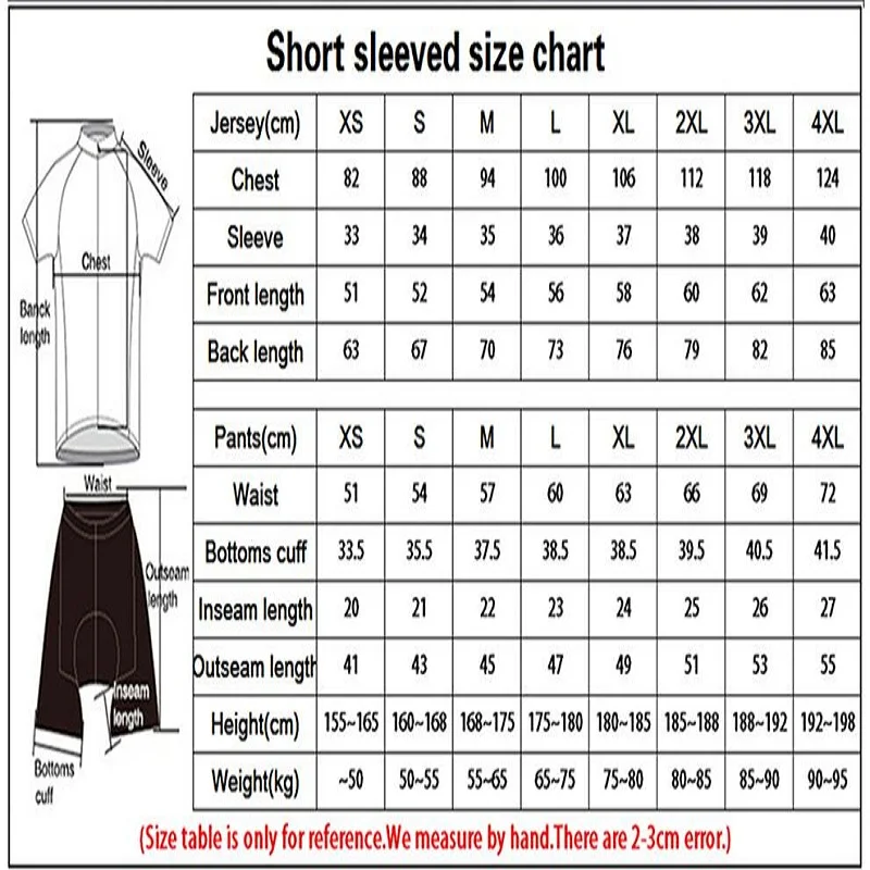 

Men's Fashion Road Bike Clothing BIB Gel Shorts 2021 Summer Cycling Jersey Set Pro Team Dress Male Bicycle Clothes MTB Suit Kit