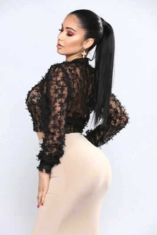 Новинка 2019 женские сексуальные длинные свободные блузки из органзы с оборками