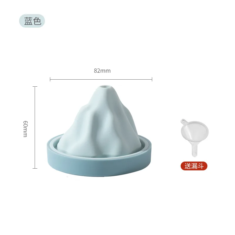 

6cm high snow mountain ice mold food grade silicone ice lattice ice making mold